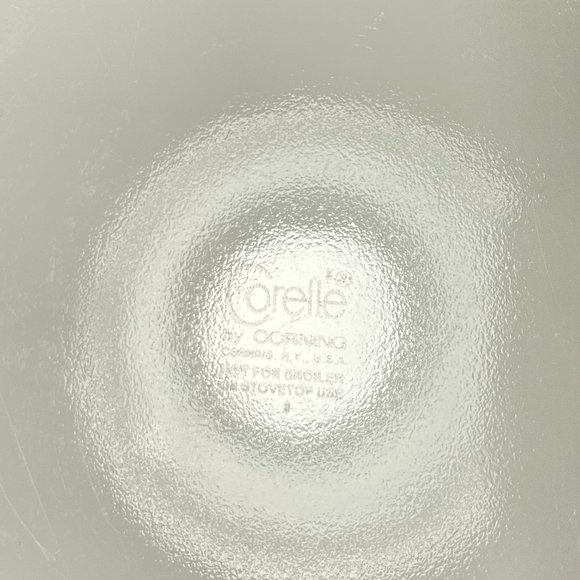 Vintage Corelle Meadow Dinner Plate Flowers Green Rim Circle Replacement 10.25" - Picture 4 of 5